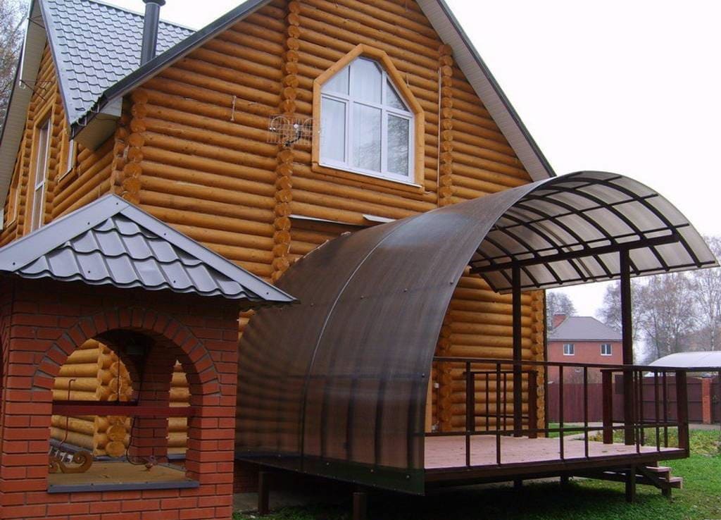 Терраса на сваях